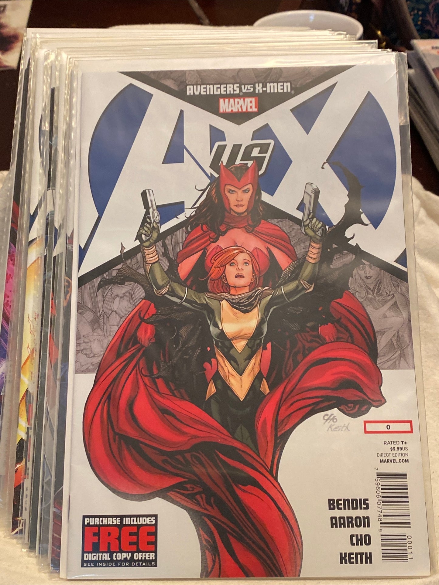 Marvel comics Avengers vs X-Men complete comic book series 0-12