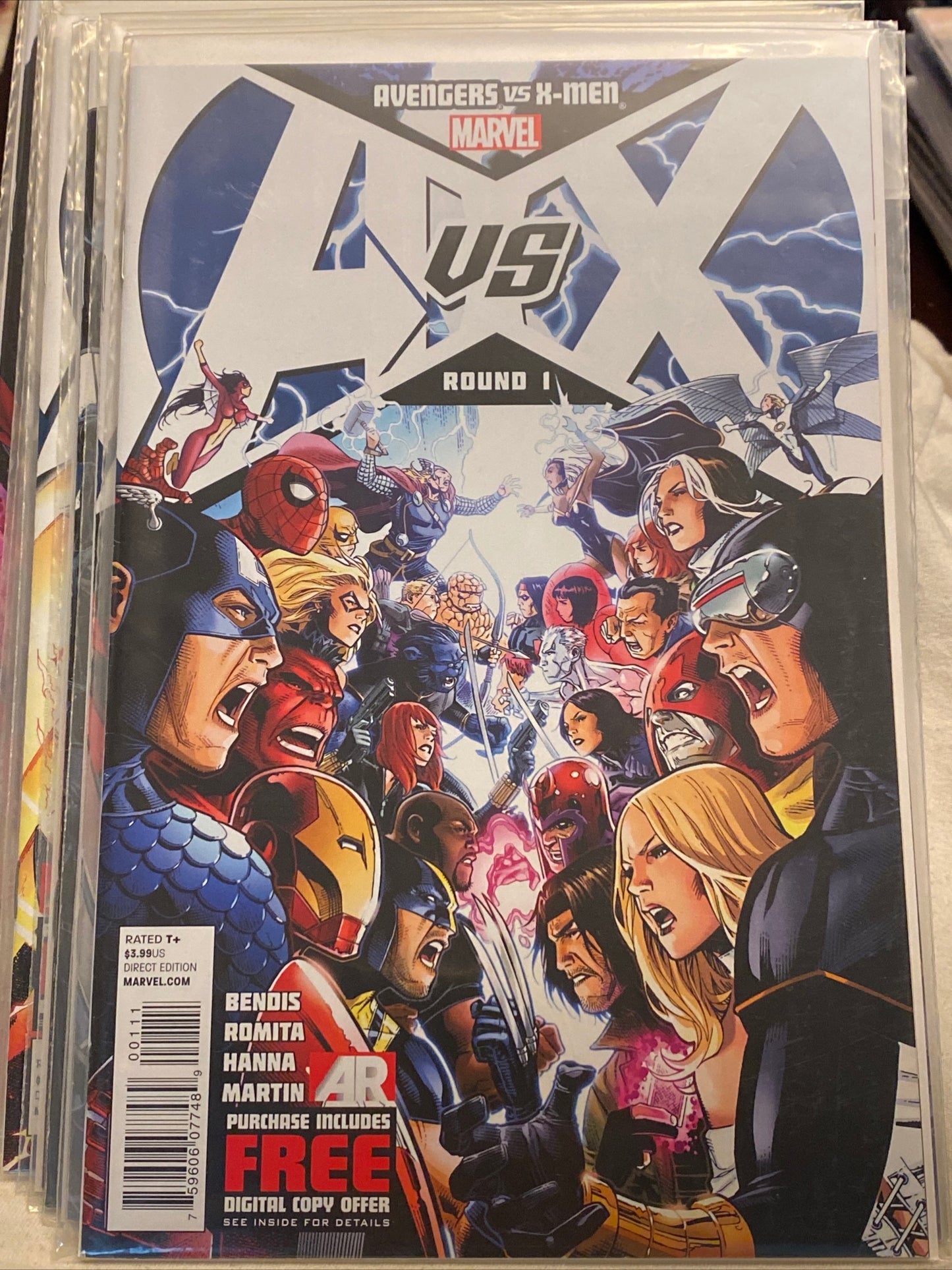 Marvel comics Avengers vs X-Men complete comic book series 0-12