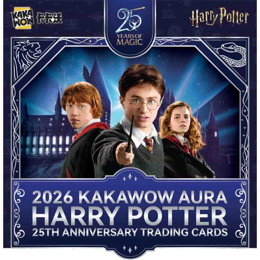 2026 Kakawow: Aura Harry Potter 25th Anniversary Booster Display