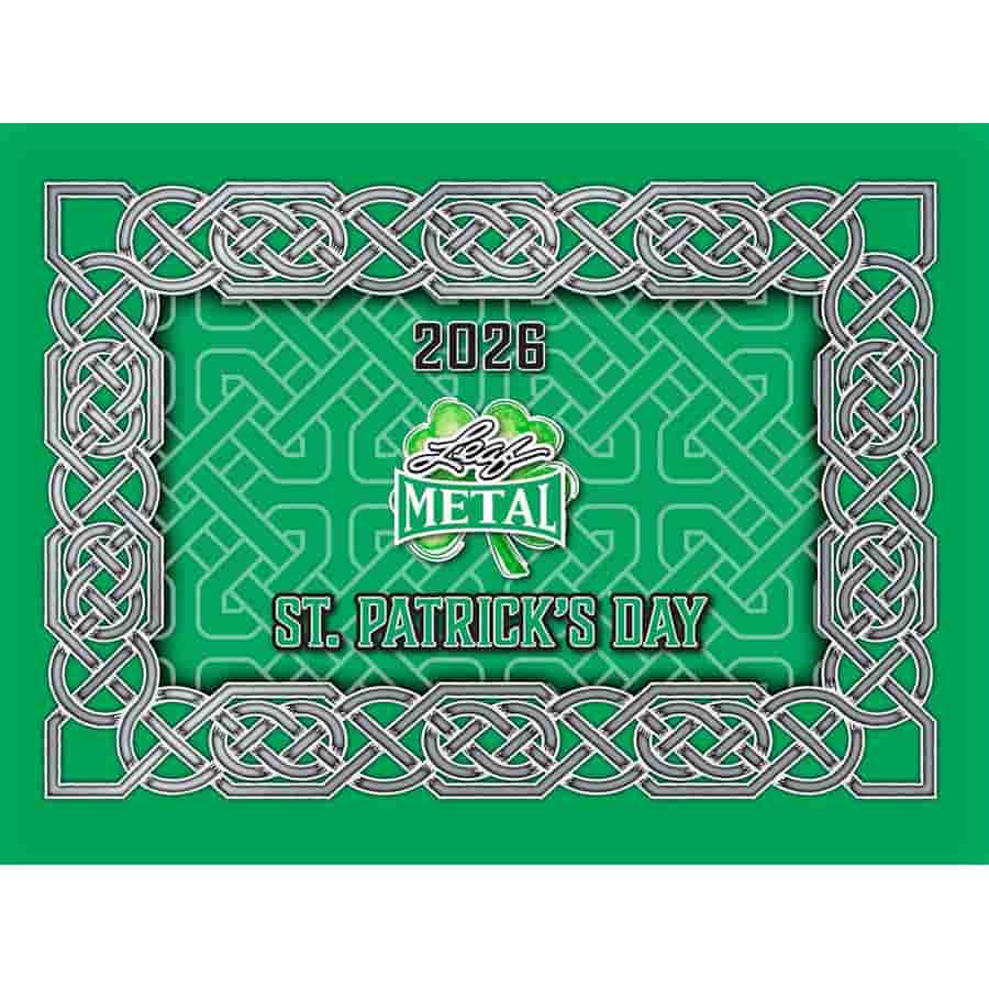 2026 Leaf: Metal St. Patricks Day Hobby Box