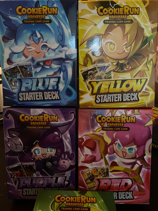 CookieRun TCG: Starter Deck Assortment