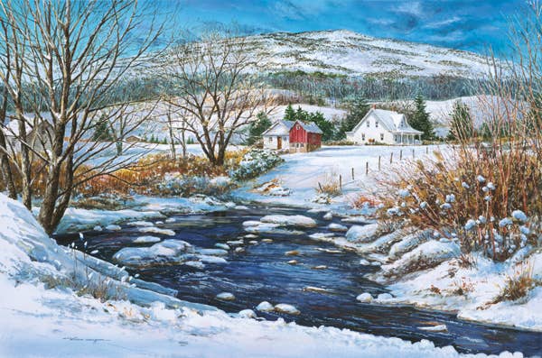 Puzzle: Below the Foothills 1000 Piece Puzzle