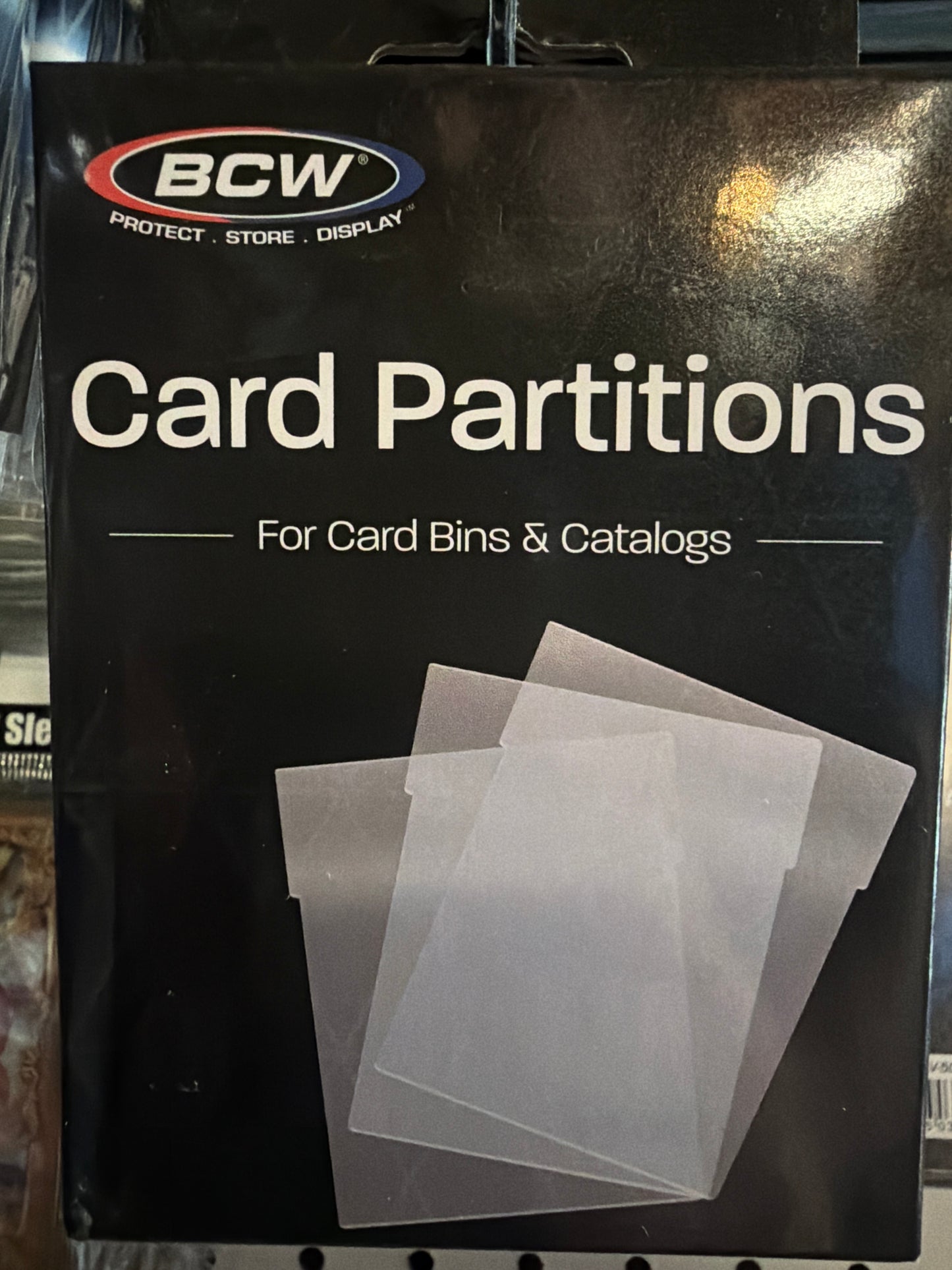 Protect: BCW Card Partitions (gray)