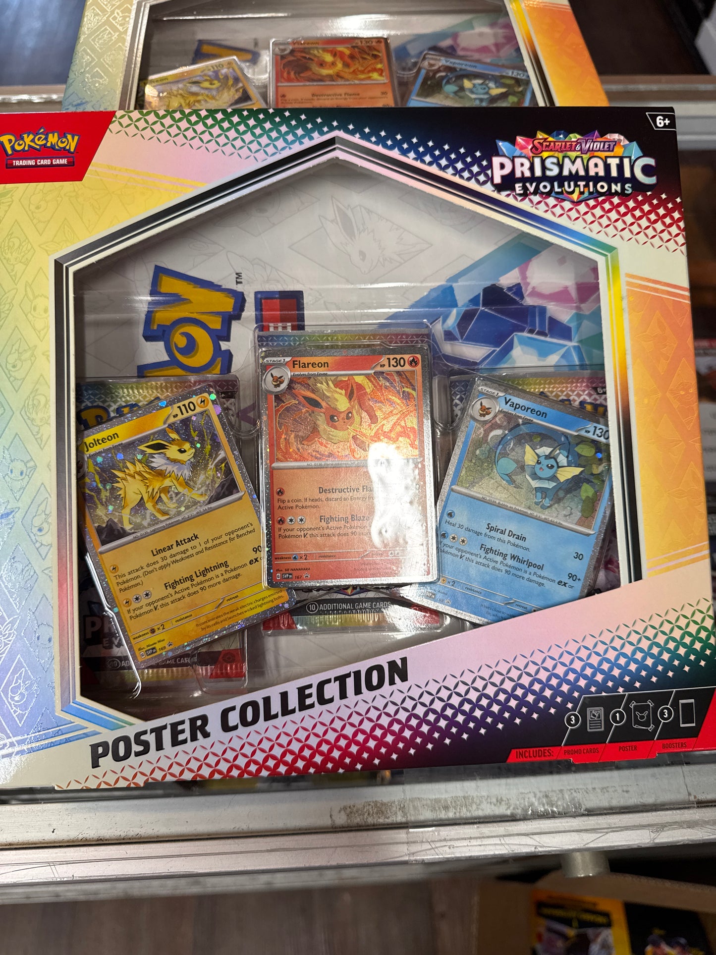 Pokemon TCG: Prismatic Evolutions Poster Collection