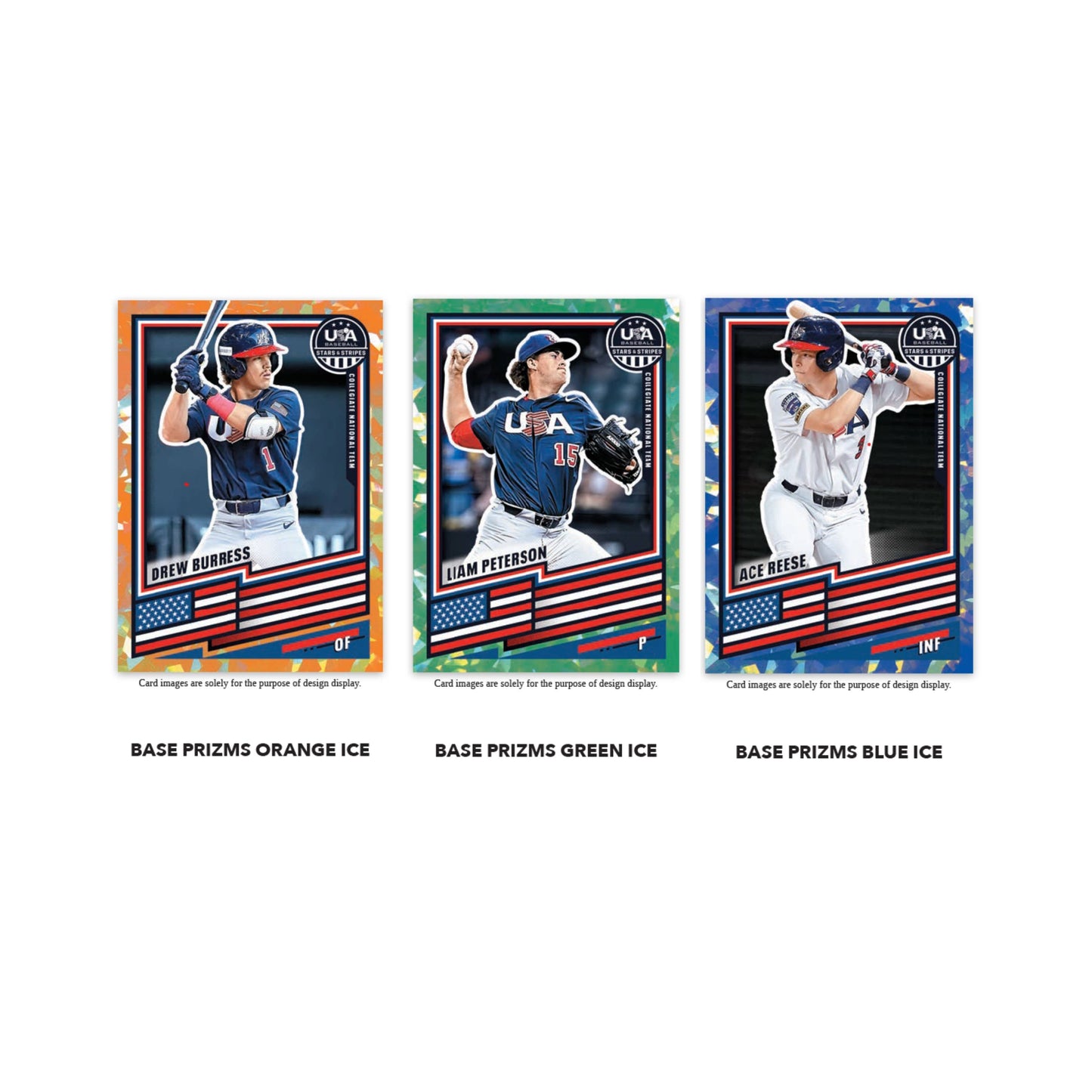 2026 Panini Baseball: USA Stars & Stripes Prizm Baseball 40ct. Mega Bx