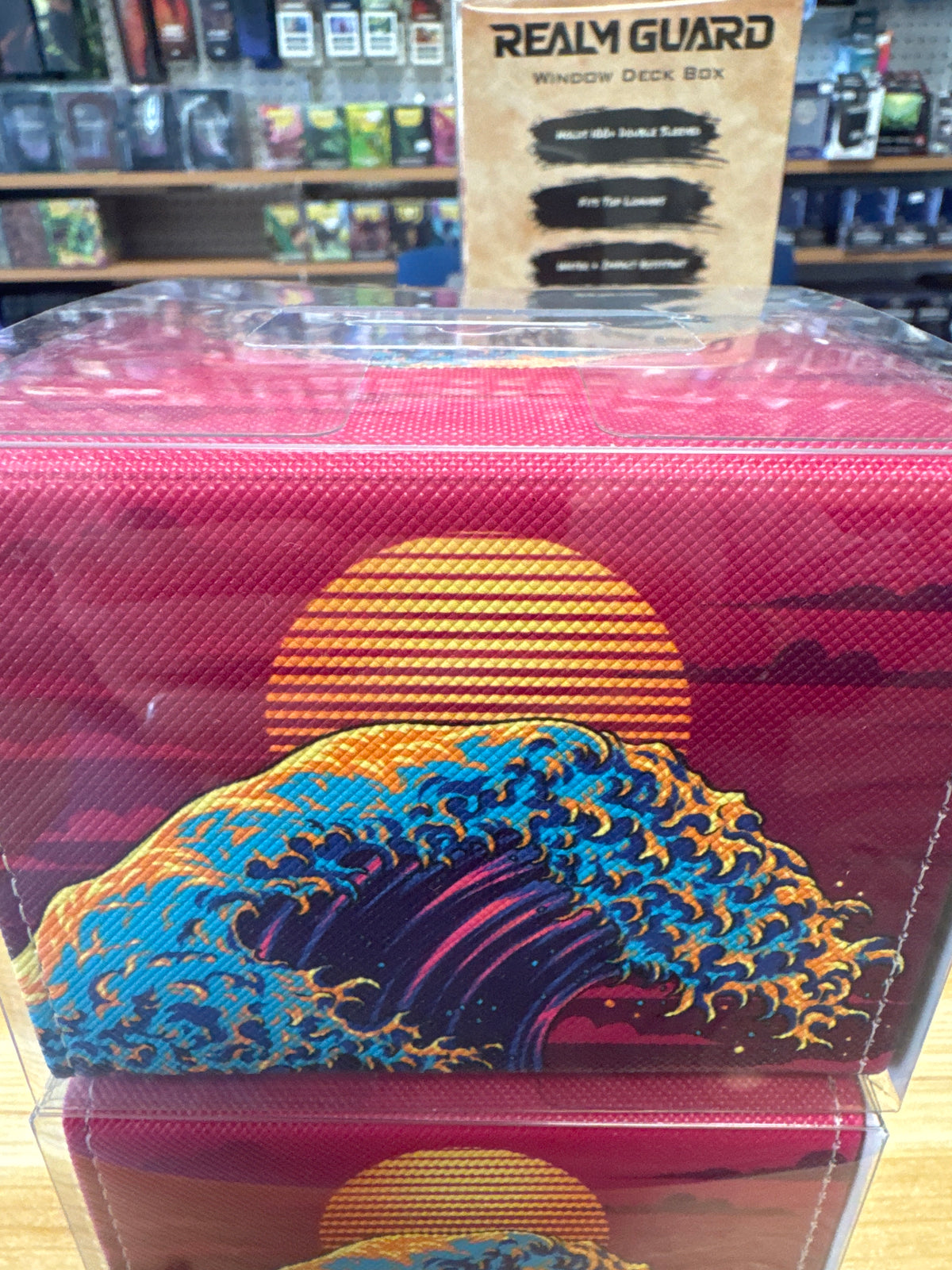 Protect: Realm Guard Great Neon Wave Deck Box