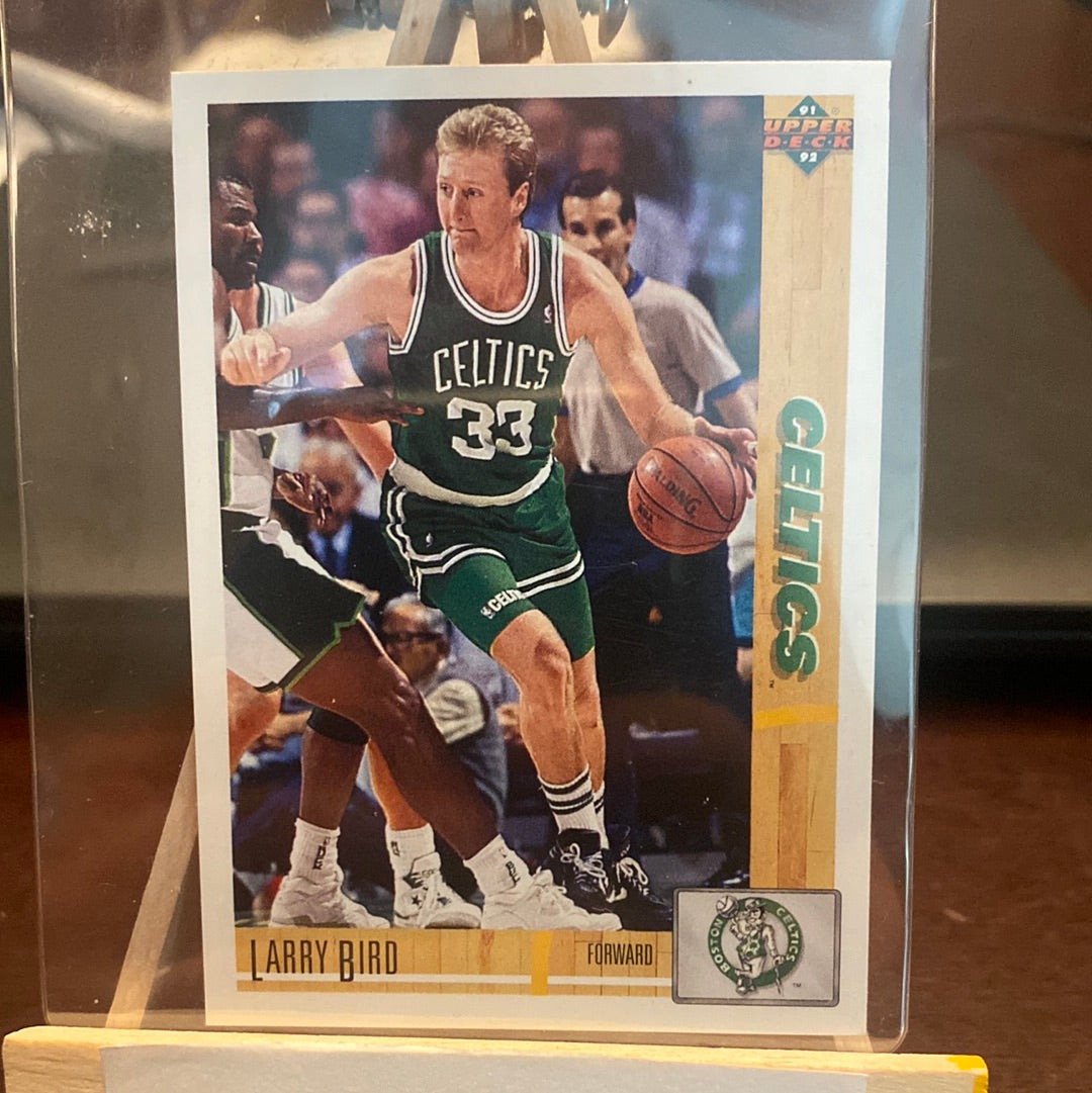 1991-92 Upper Deck Larry Bird #344 - HOF - Boston Celtics Trading Card