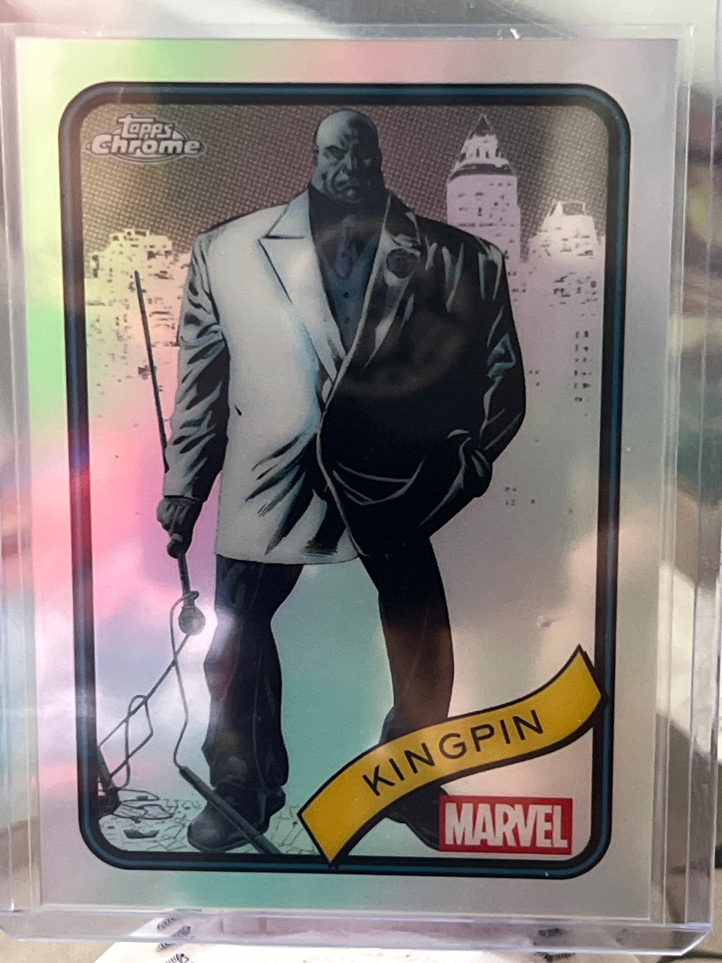 2025 Topps TCG Marvel Chrome Refractors and Inserts and Parallels