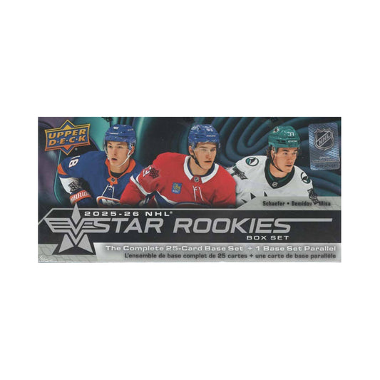 2025-26 Upper Deck: NHL Star Rookies Box Set