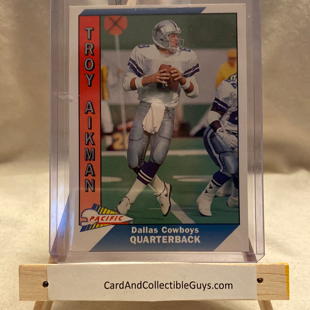 1991 Pacific Trading Troy Aikman Trading Card
