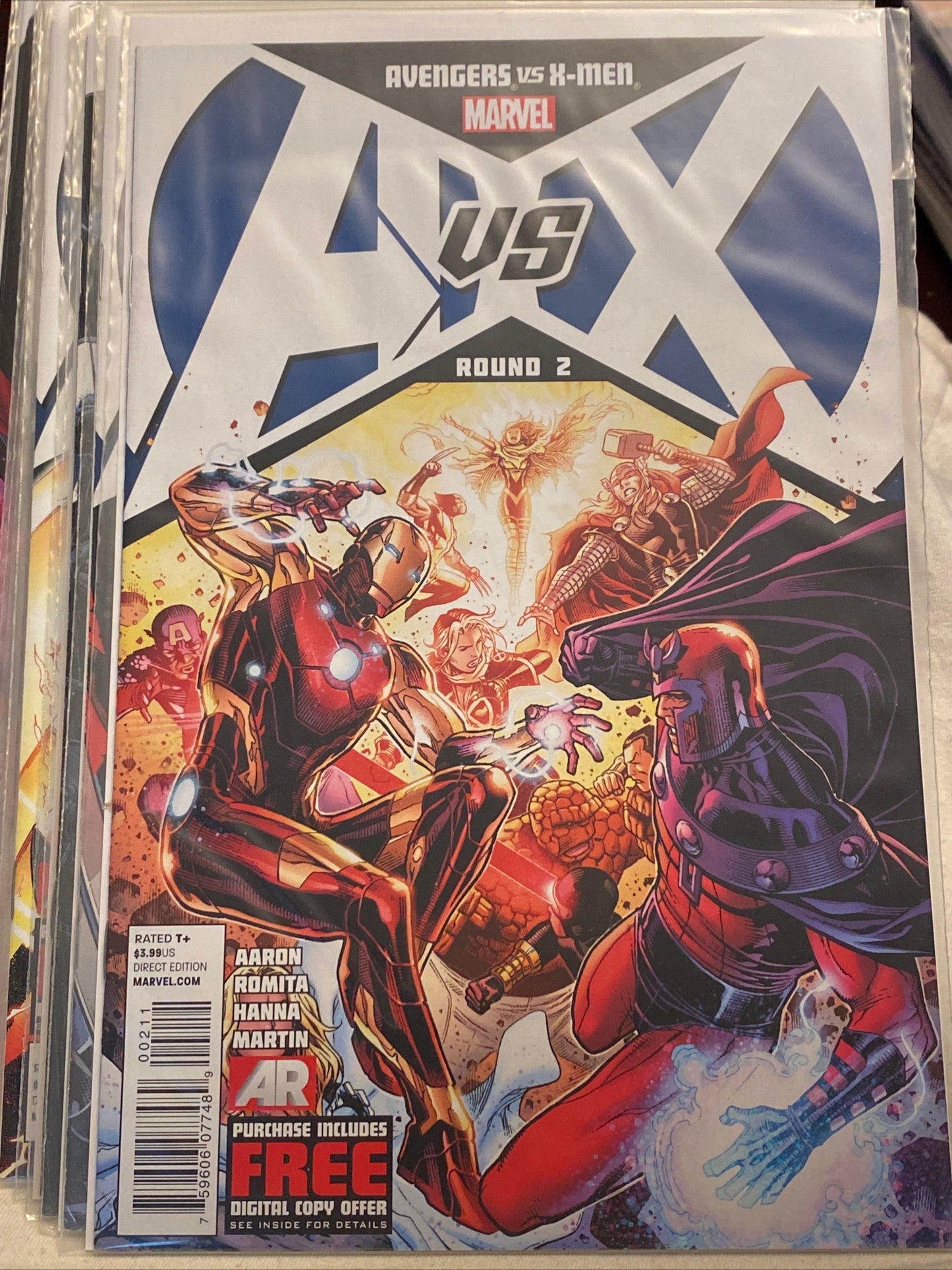 Marvel comics Avengers vs X-Men complete comic book series 0-12