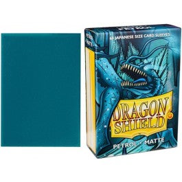 Protect: Dragon Shield Sleeves-60ct Pack Mini Matte Petrol