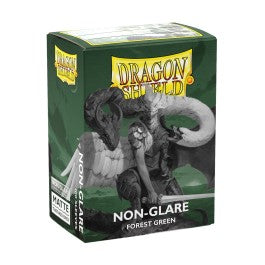 Protect: Dragon Shield Sleeves-100ct Box Matte Non-Glare Forest Green