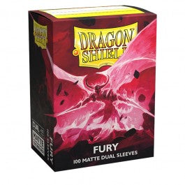 Protect: Dragon Shield Sleeve-100ct Box Dual Matte Fury