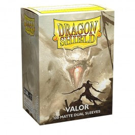 Protect: Dragon Shield Sleeves-100ct Box Dual Valor