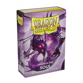 Protect: Dragon Shield Sleeves-60ct Pack Dual Matte Soul Purple