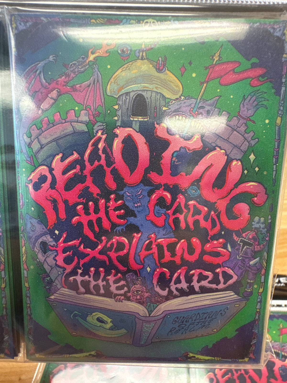 Protect: Realm Guard Reading The Card Explains The Card Sleeves 100ct.