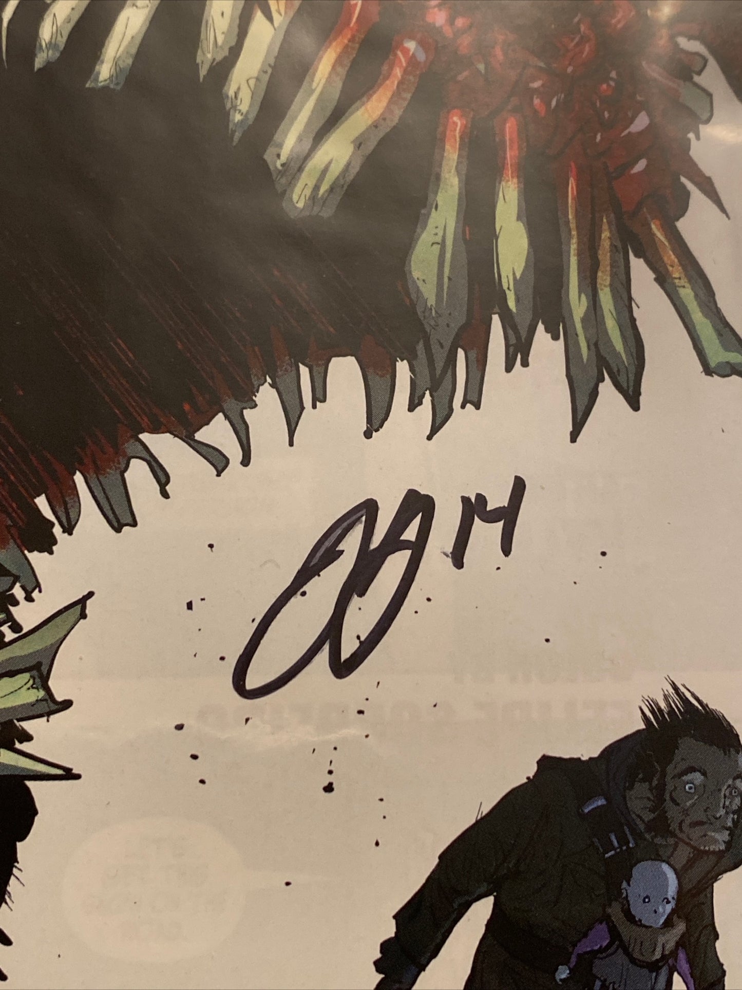 Image comics Spread complete comic book series Issues 1 & 2 Autographed by Justin Jordan