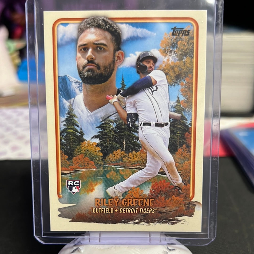 2023 Topps x Bob Ross Trading Cards Inserts and Parallels