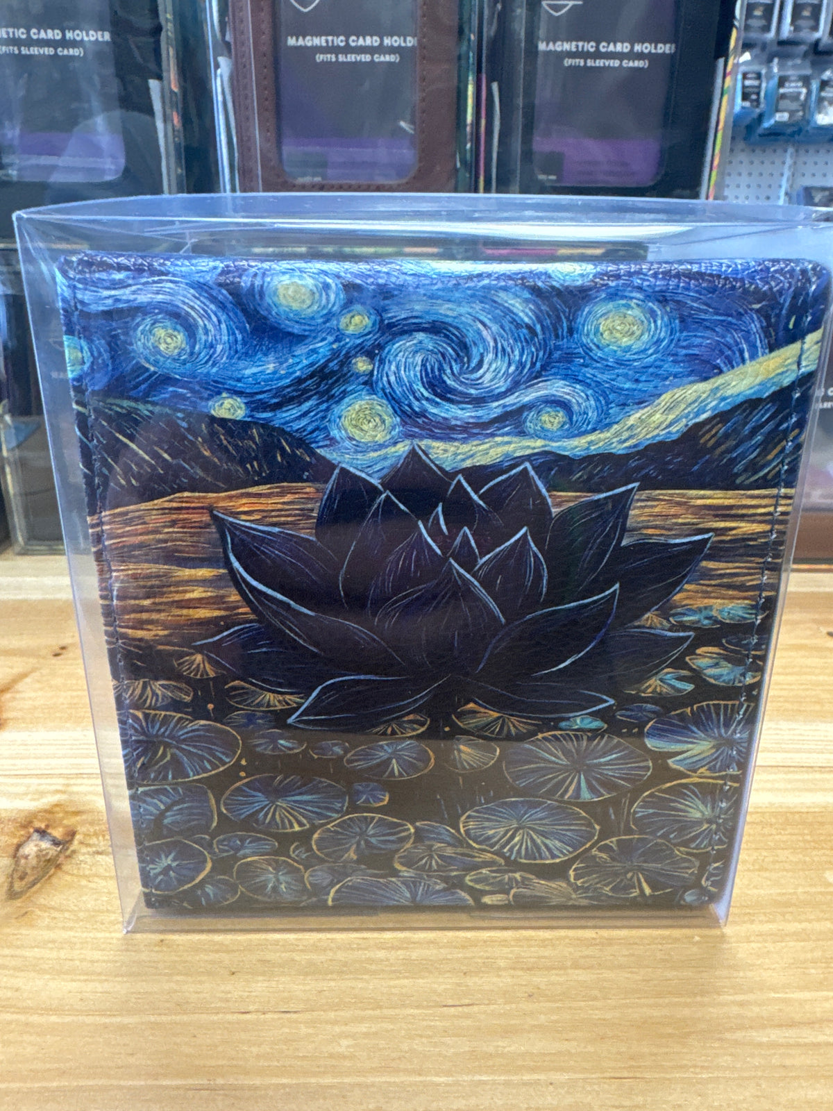 Protect: Realm Guard Starry Black Lotus W/Window Deck Box