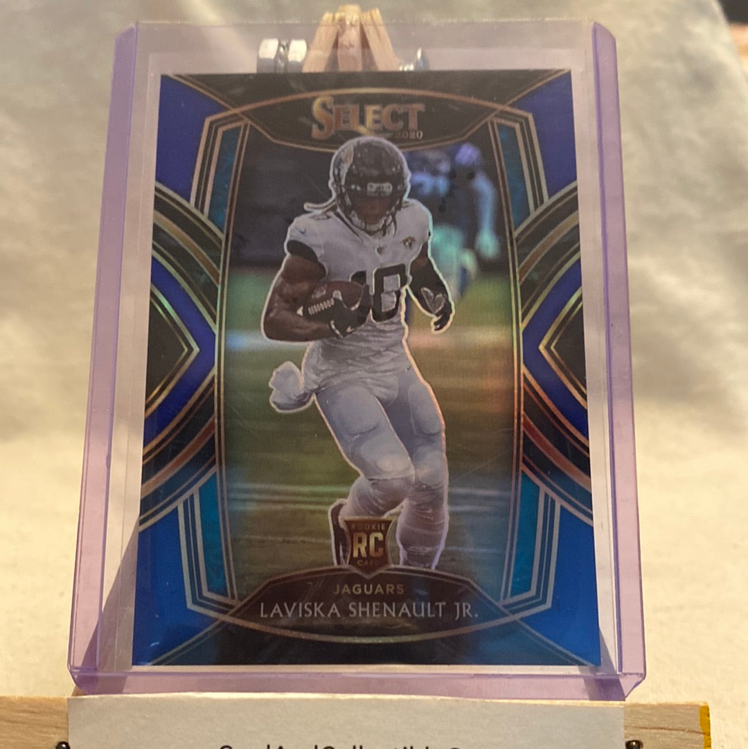 2020 Select Laviska Shenault Jr RC BLUE Prizm 08/75 Club Level #259 Rookie Trading Card