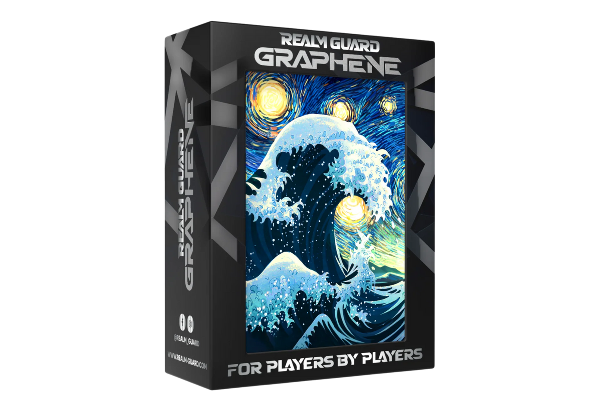 Protect: Realm Guard Great Starry Wave Graphene Sleeves 100ct.