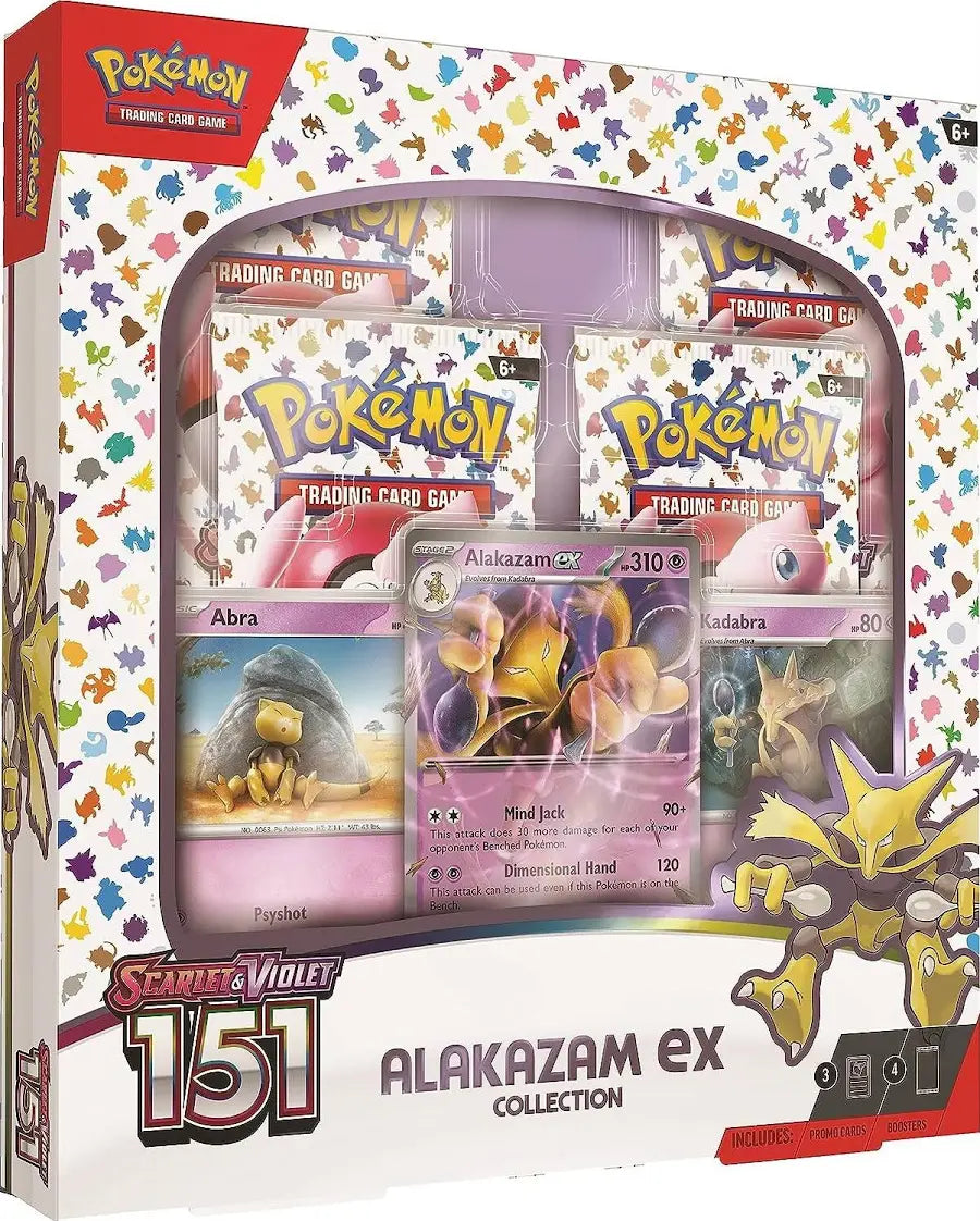 Pokemon TCG: 151 Alakazam EX Collection