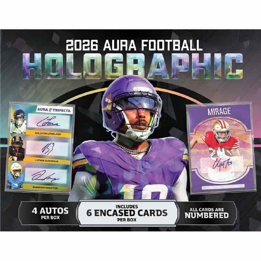 2026 Pulse: Aura Football Hobby box