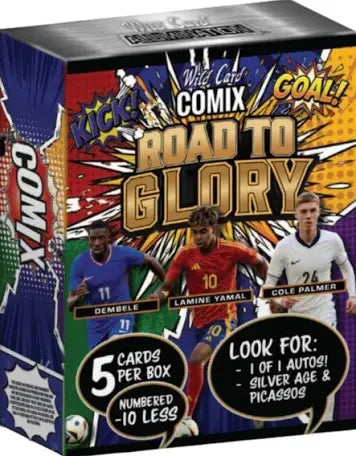 2026 Wild Card: Road to Glory Soccer Hobby Box!