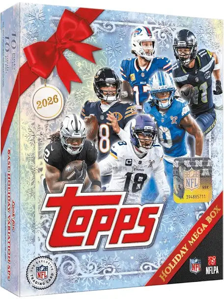 2026 Topps: Football Holiday Mega Box