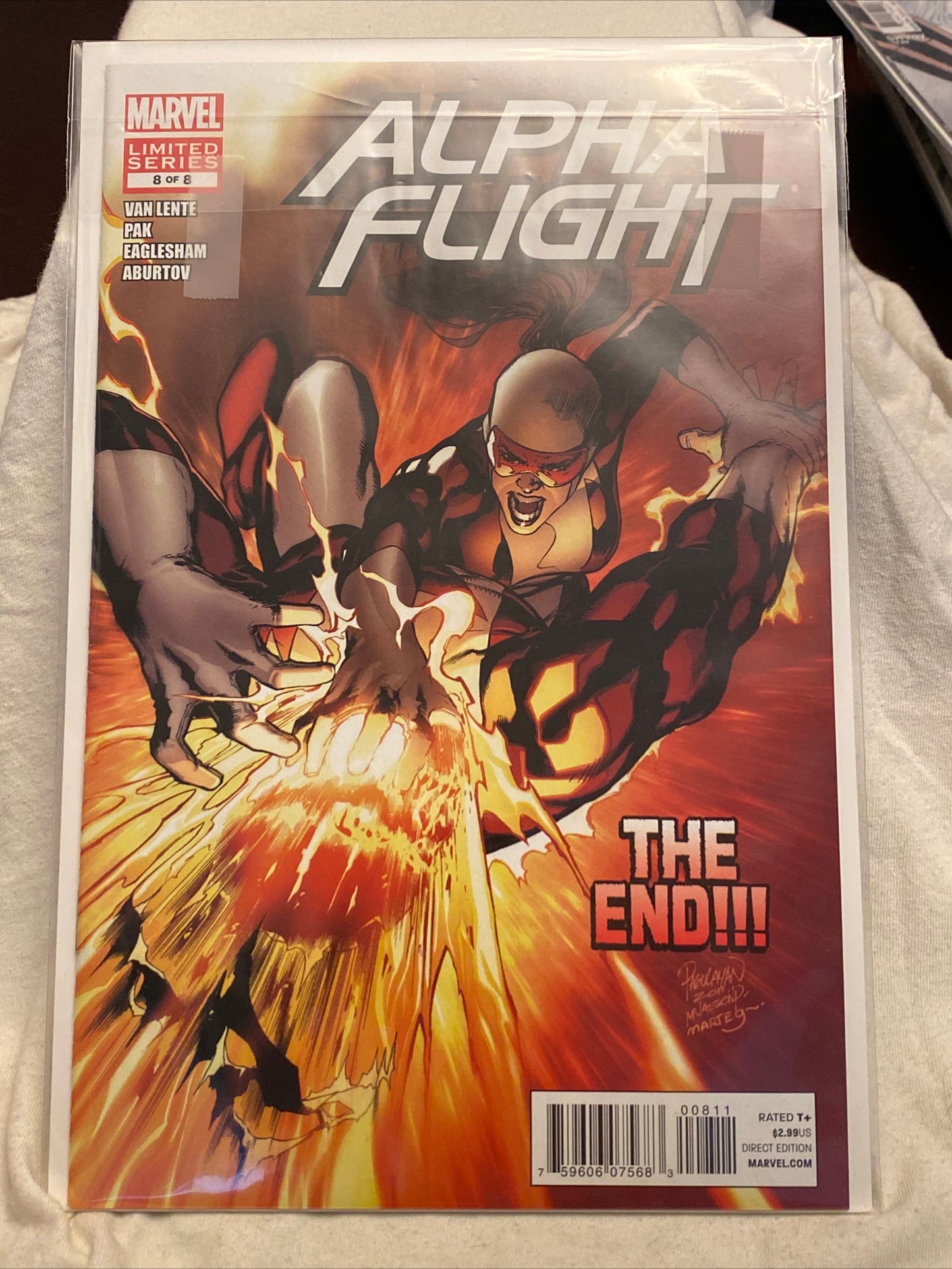 Marvel Comics Alpha Flight: Fear Itself complete comic book set