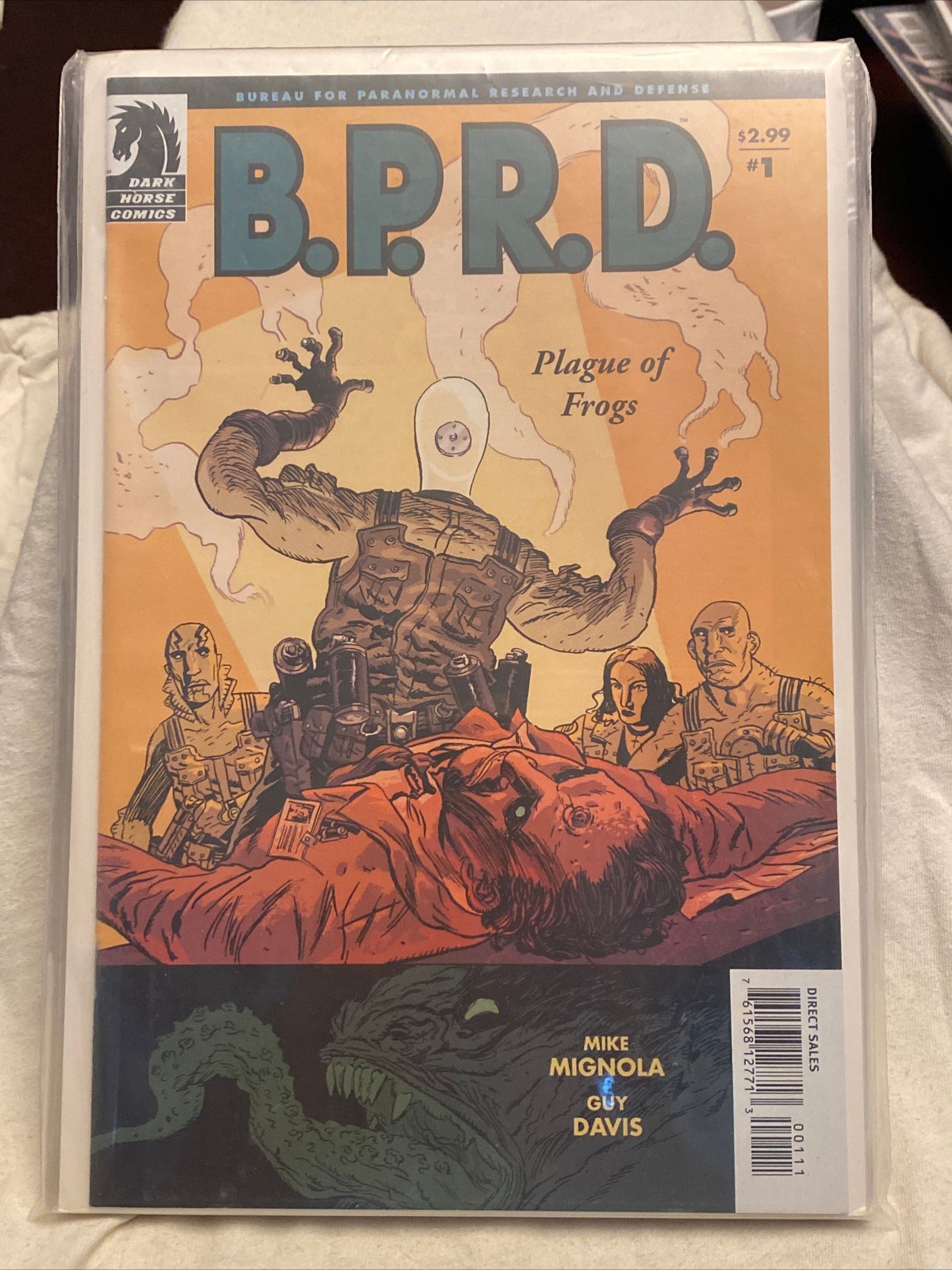 Marvel Comics BPRD Plague of the Frogs comic book series