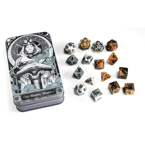 Dice: RPG Class Game Master Set Tin (16 Dice)
