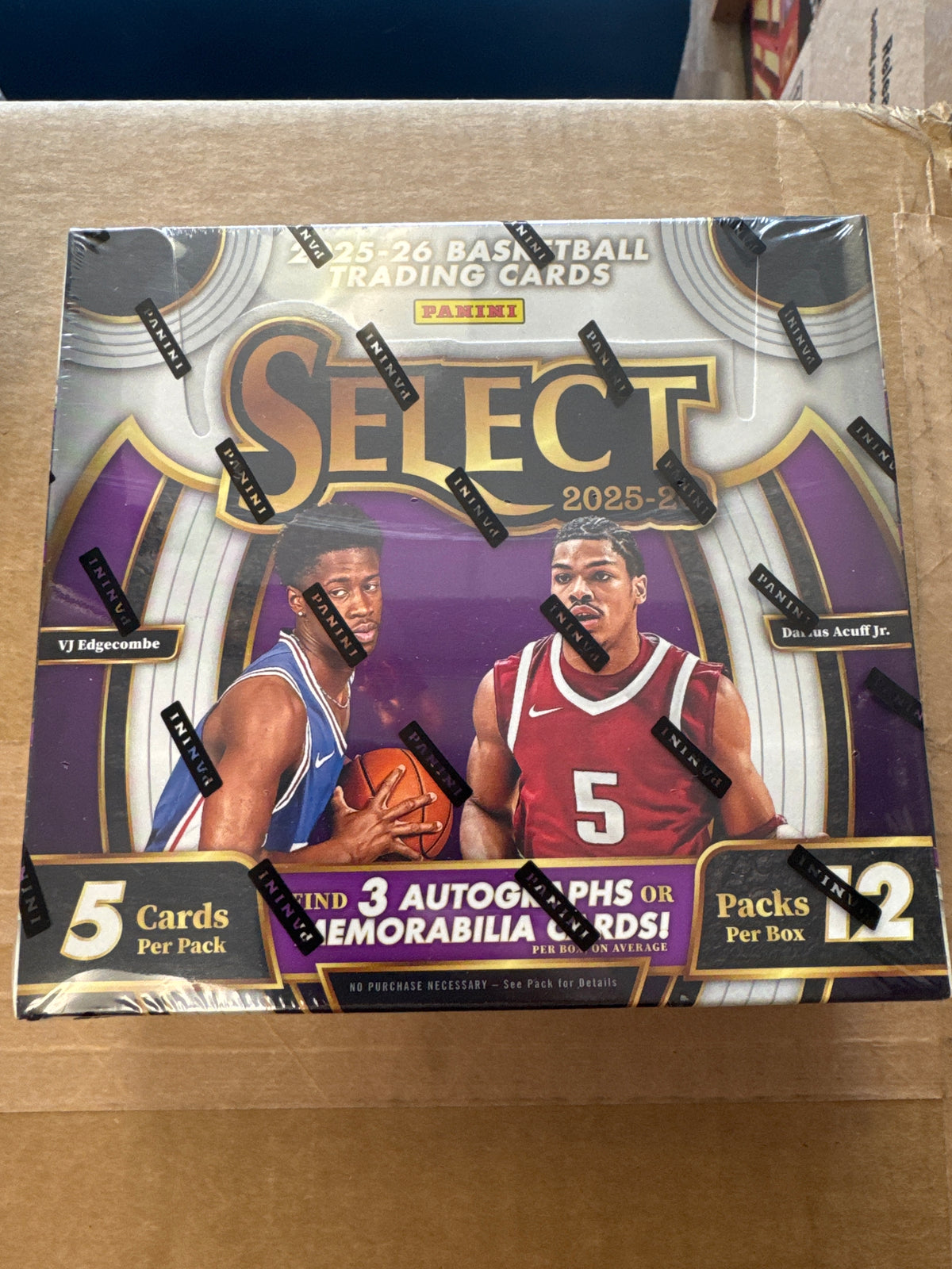 2025/26 Panini Select: Basketball Hobbby Box