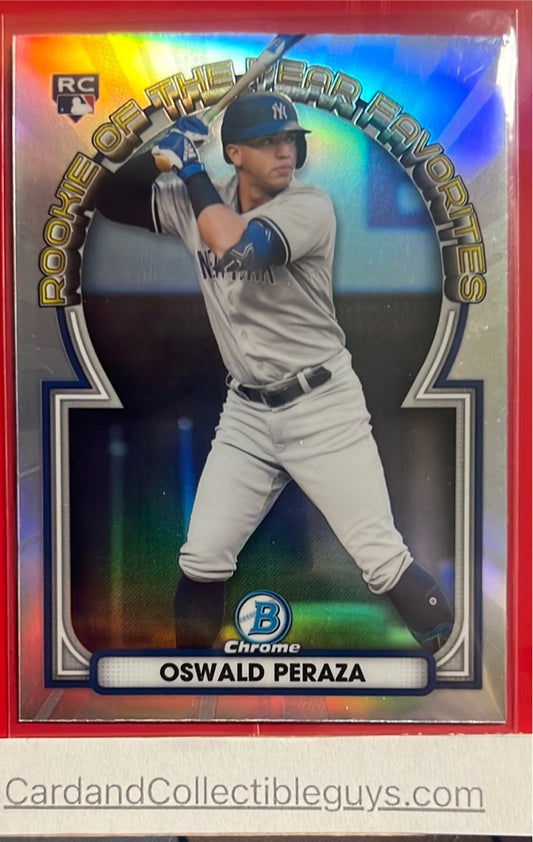 2023 Bowman: Baseball Rookie of the year Favorites - You pick