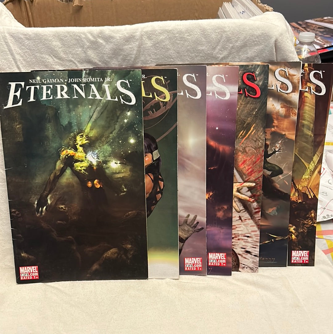 Eternals Comic Book set #1-7