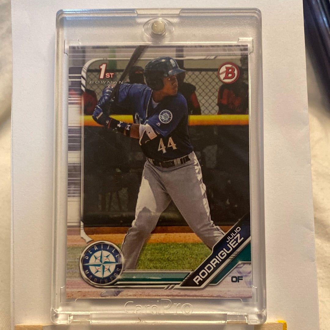 2019 Bowman Julio Rodriguez BP-33 trading card