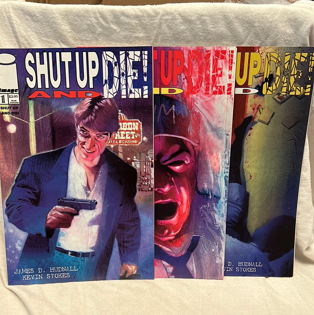 Shut Up And Die Comic Book Series