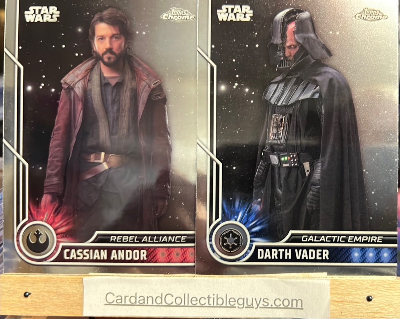 2023 Topps Chrome Star Wars Base Set Non Refractor TCG -You Pick