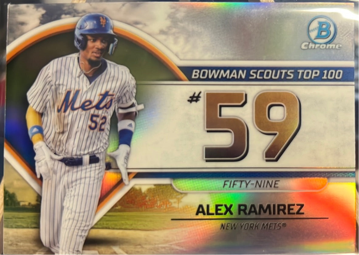 2023 Bowman Baseball Scouts Top 100 Trading Cards - you pick