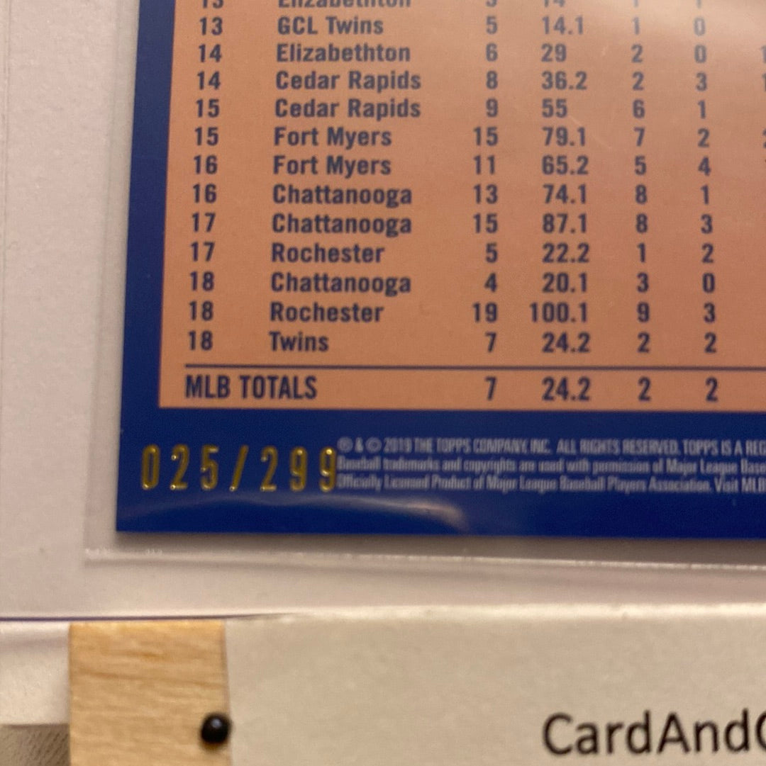 2019 Topps #84R-SG Stephen Gonsalves /299 trading card