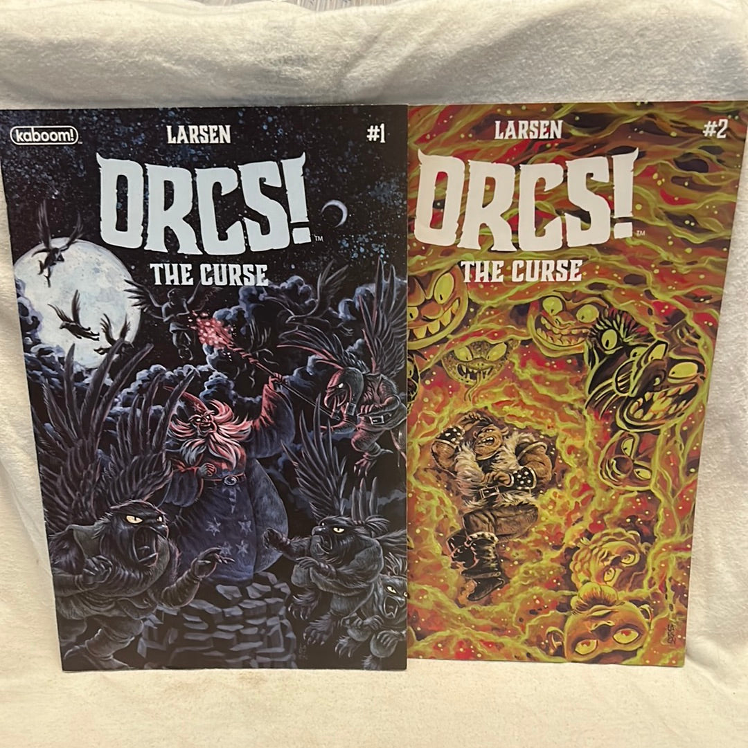 Comic Book Orcs The Curse #1-2
