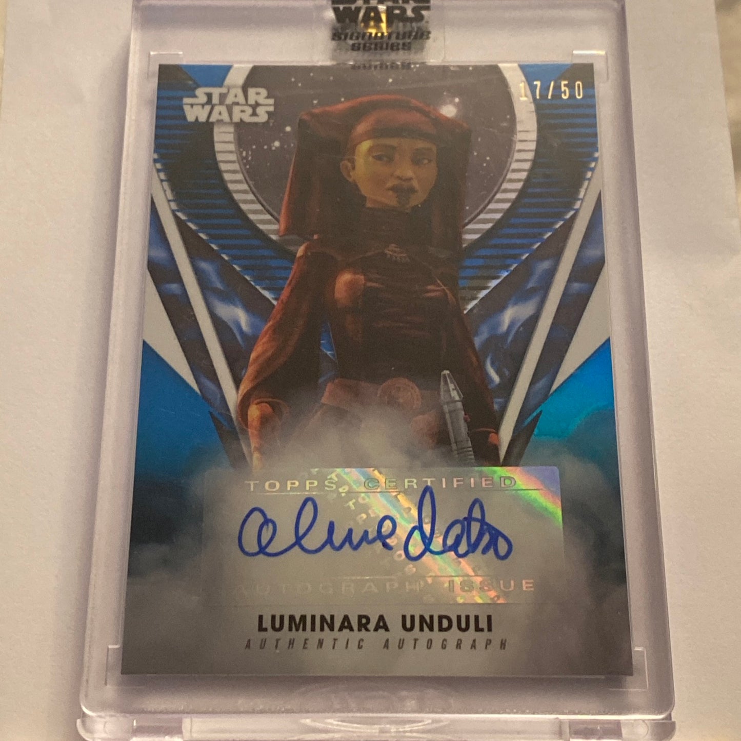 2023 Star Wars Signature Olivia D’Abo TCG