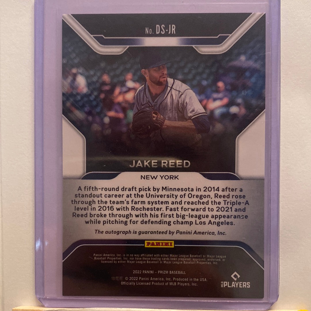 2022 Panini Prizm Jake Reed Autographed trading card