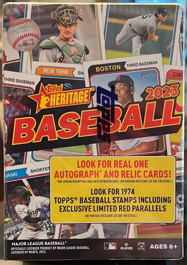 2023 Topps Heritage Blaster box Trading Cards