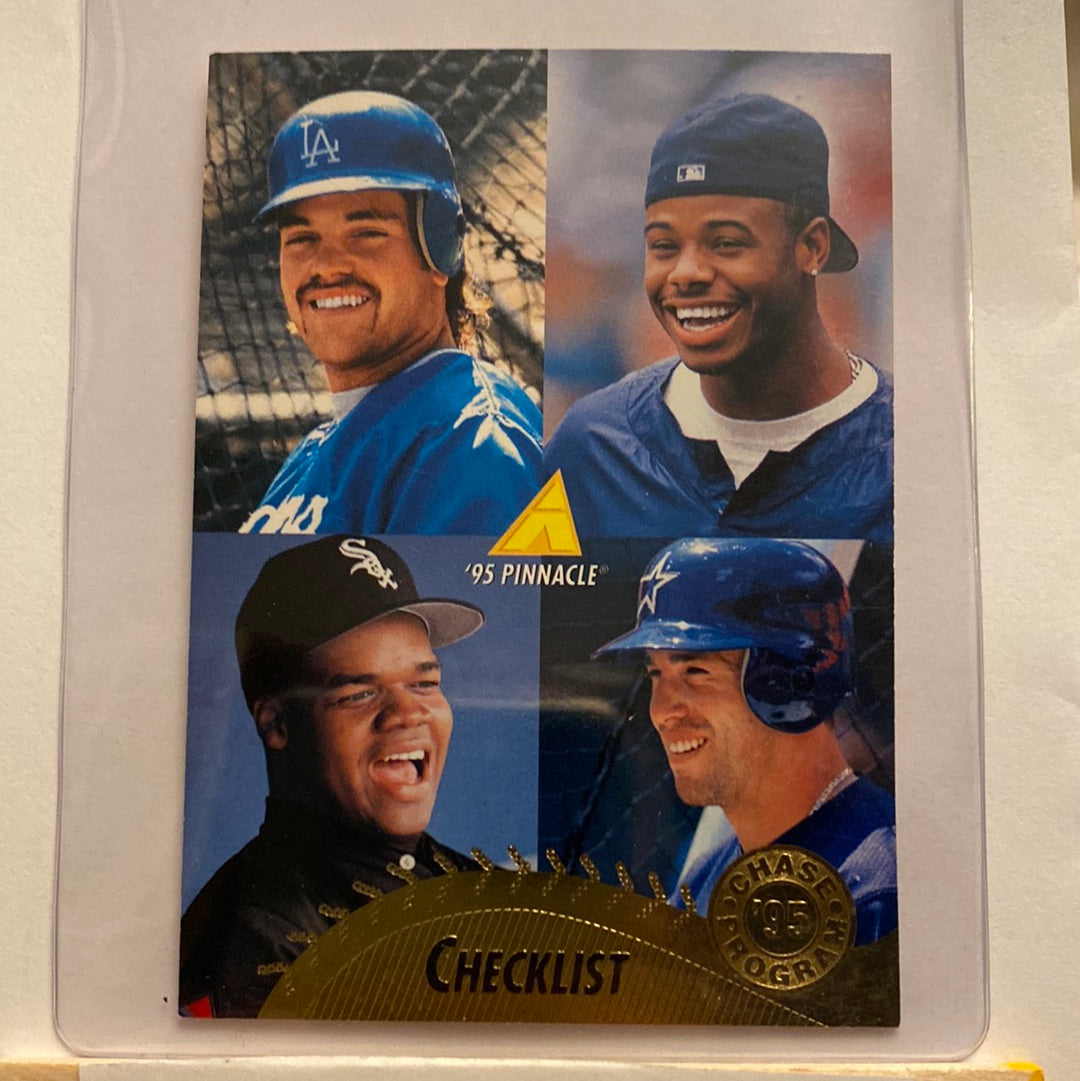 1995 Pinnacle Chase Checklist #5 trading card