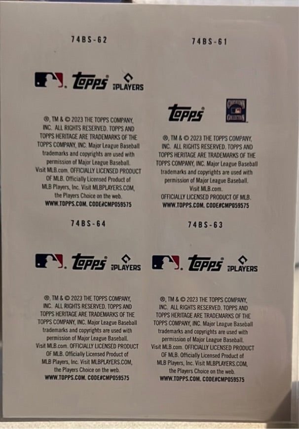 2023 Topps Heritage Detroit Tigers Stamps Trading Cards