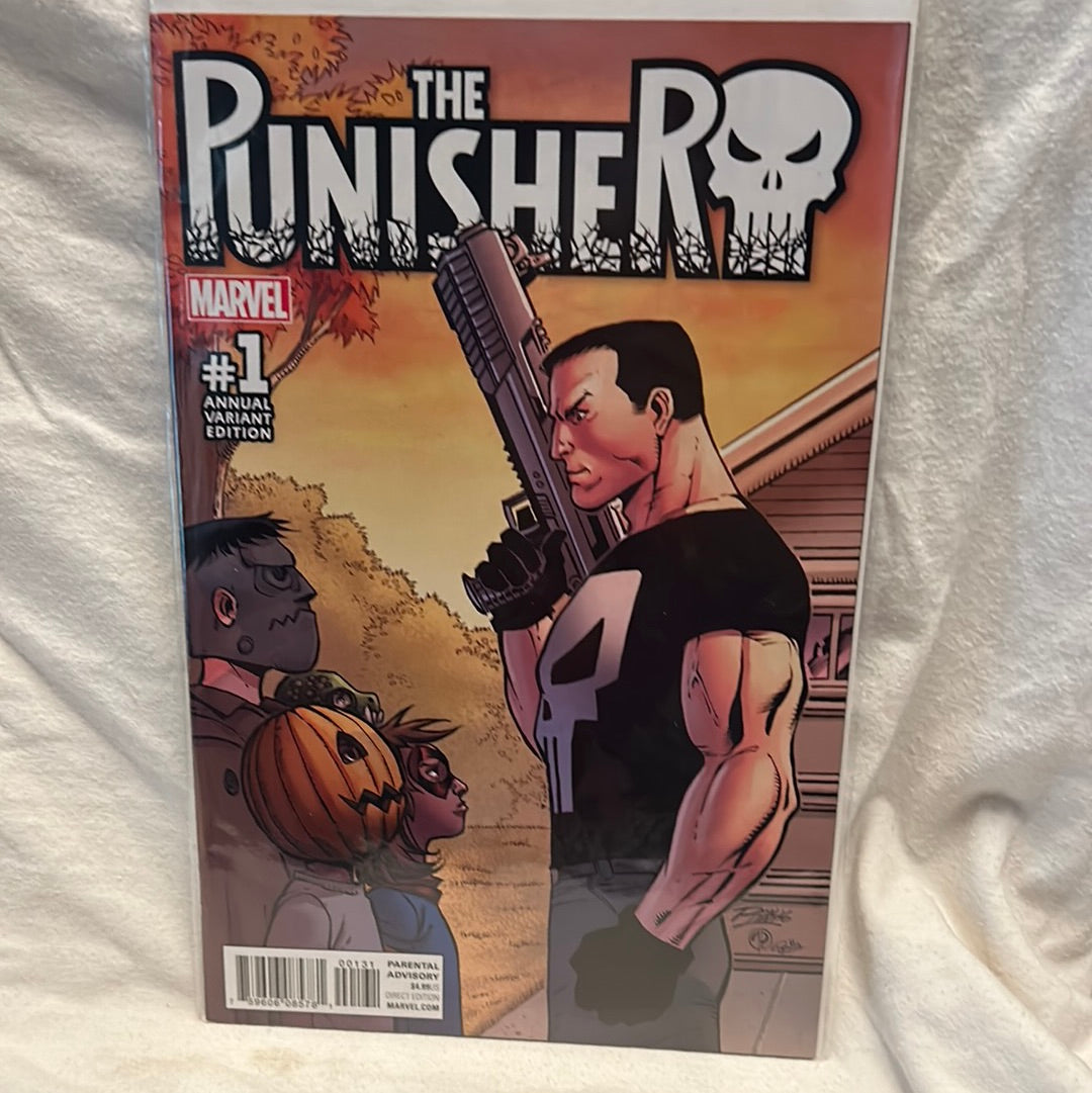 The Punisher Annual comic #1 Variant Edition Dec 2016