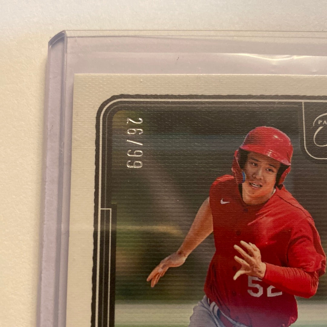 2022 Panini Three and Two Won-Bin Cho prospects trading card