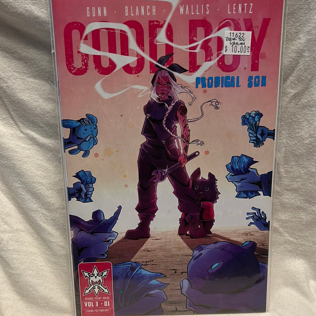 Good Boy Prodigal Son Comic Vol3 #1 Thank You Variant